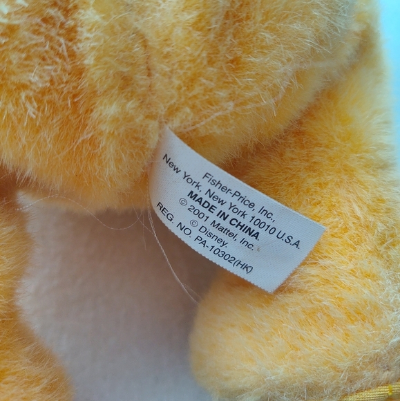 Vintage Touch My Toes Winnie The Pooh 2001 NO BASE, Fisher Price, Working - Picture 5 of 15